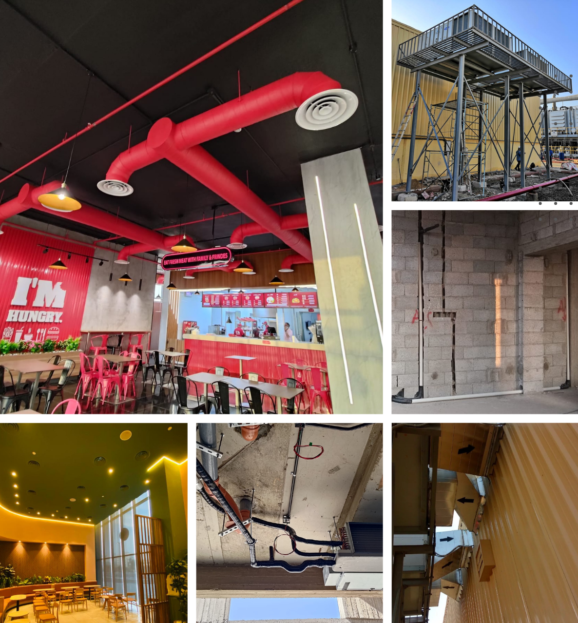 Mangeer HVAC fabrication workshop